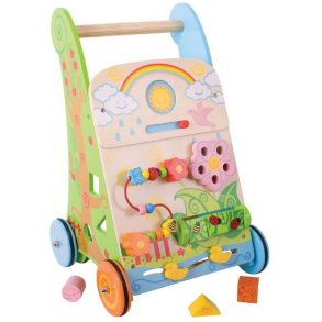 Aktivitetsgvogn, blomster