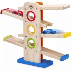 Kuglebane med racerbiler