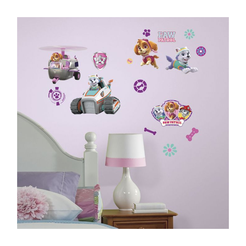 Paw Patrol Girls Wallstickers