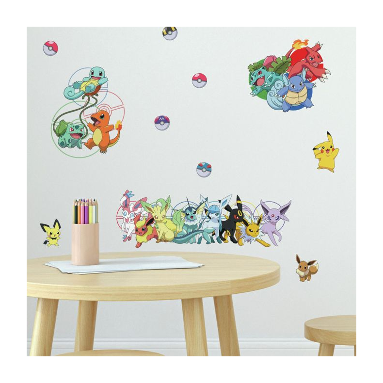 Pokemon Favoritter Wallstickers