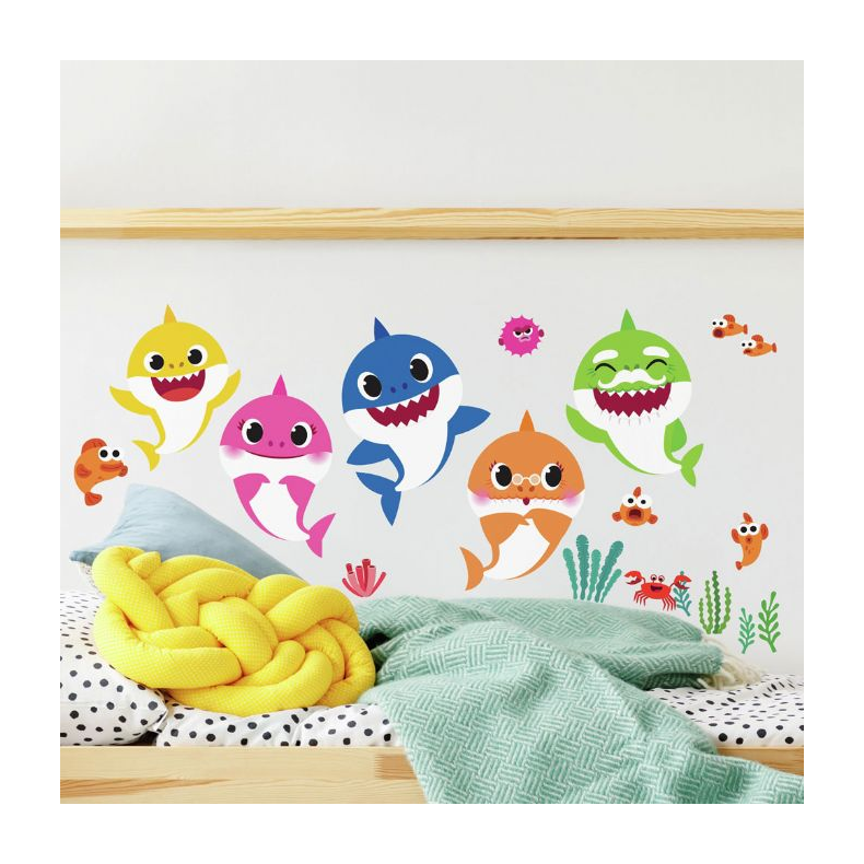 Baby Shark Wallstickers