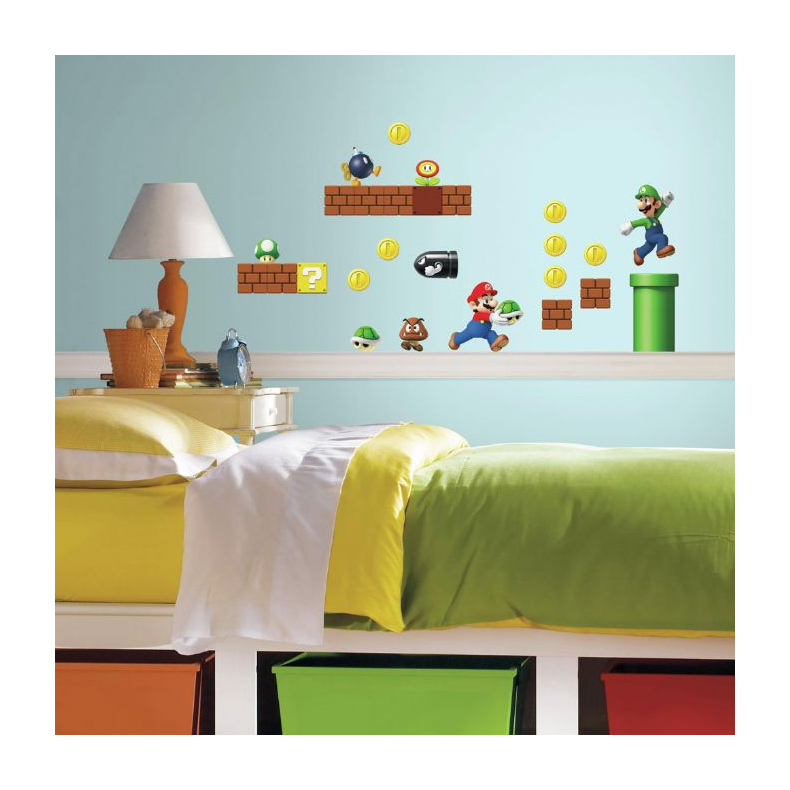 Mario Kart Build a Scene Wallstickers