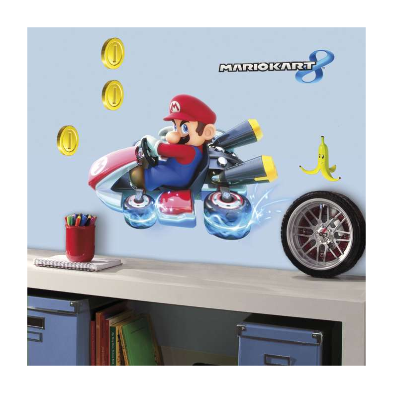 Mario Kart Kmpe Wallstickers