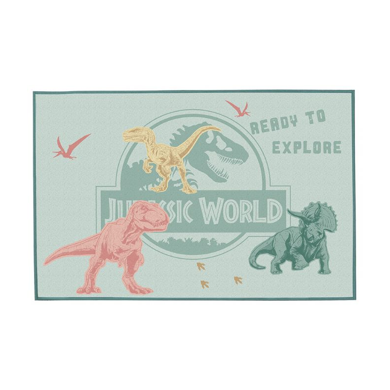 Jurassic World Legetppe 80x120 cm