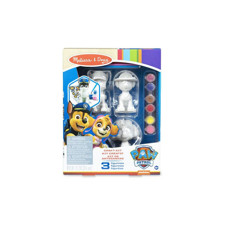 Paw Patrol Malerkit - Hvalpe Figurer