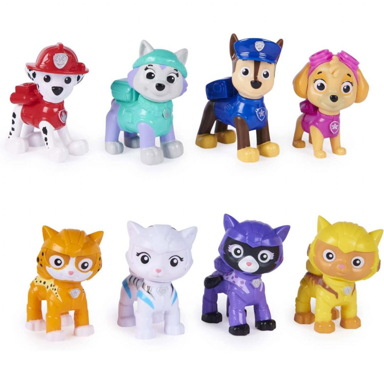 Paw Patrol Cat Pack Figurer 8-pack
