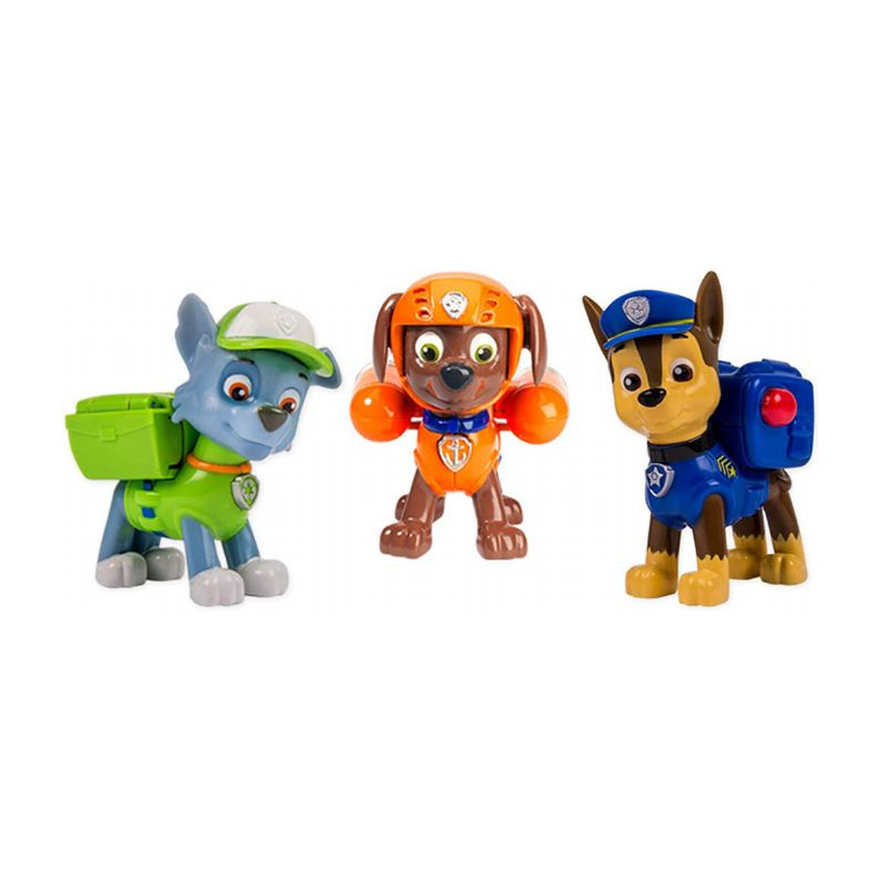 Paw Patrol hvalpe st, 3-pak.