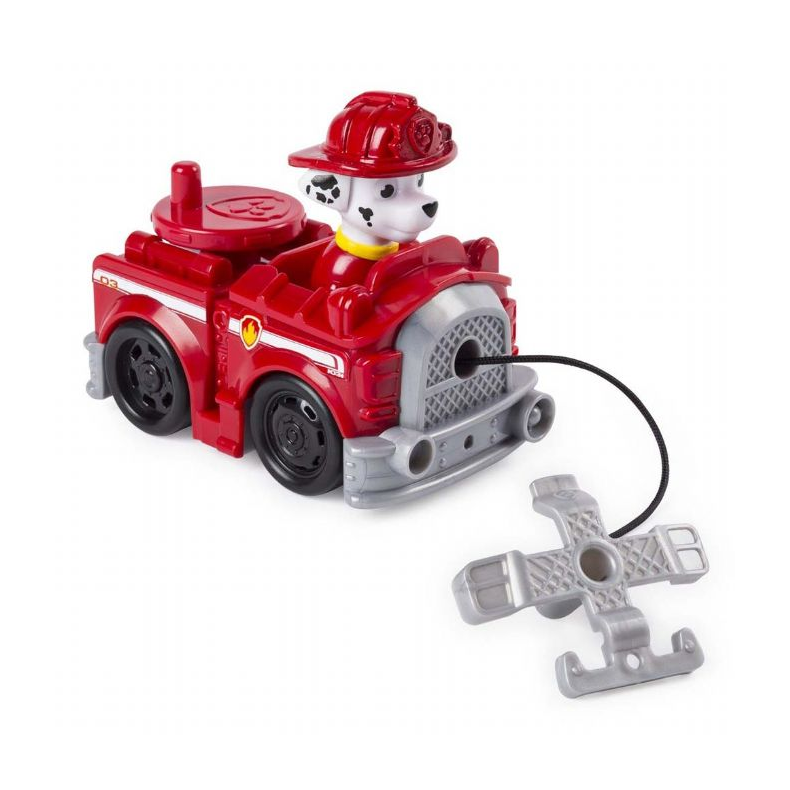 Paw Patrol Rescue Racer Marshall Figur