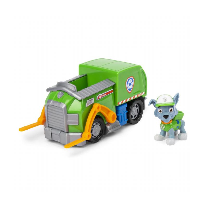 Paw Patrol Rocky med recycling truck