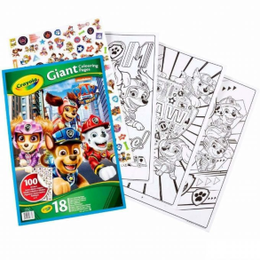 Crayola Stor Paw Patrol Film Malebog