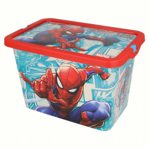 Spiderman Opbevaringskasse Click 7L