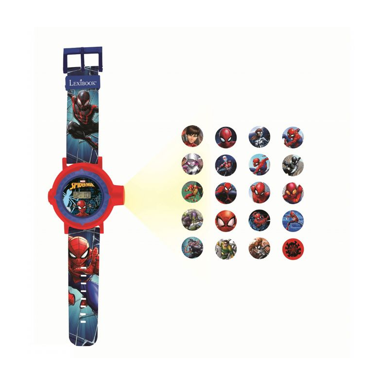 Spiderman Ur med Projektor