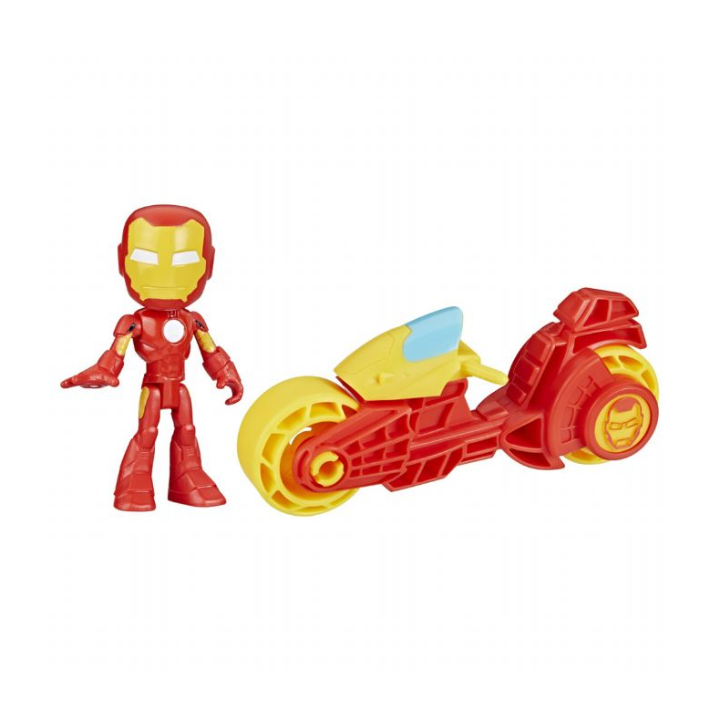 Spiderman Motorcykel Iron Man