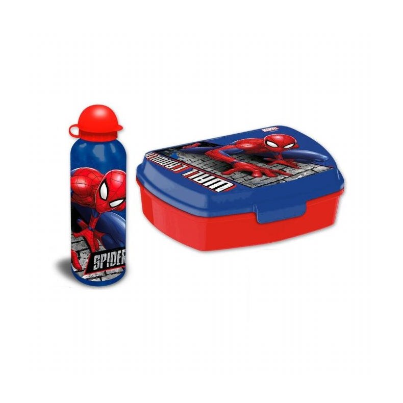 Spiderman Madkasse og Drikkedunk