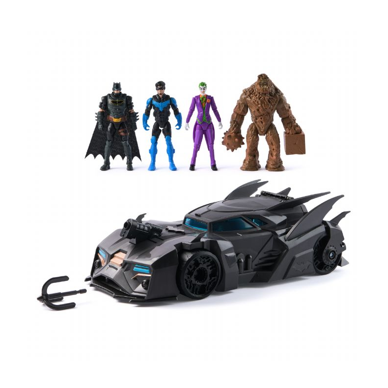 Crusader Batmobile med Figurer