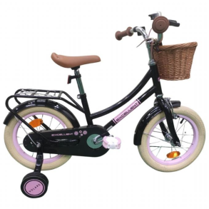 Excellent Brnecykel 14 tommer Sort