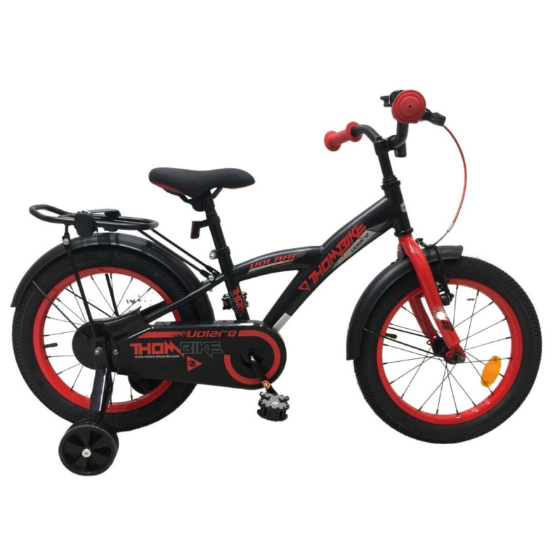 Thombike Brnecykel 16 tommer Sort