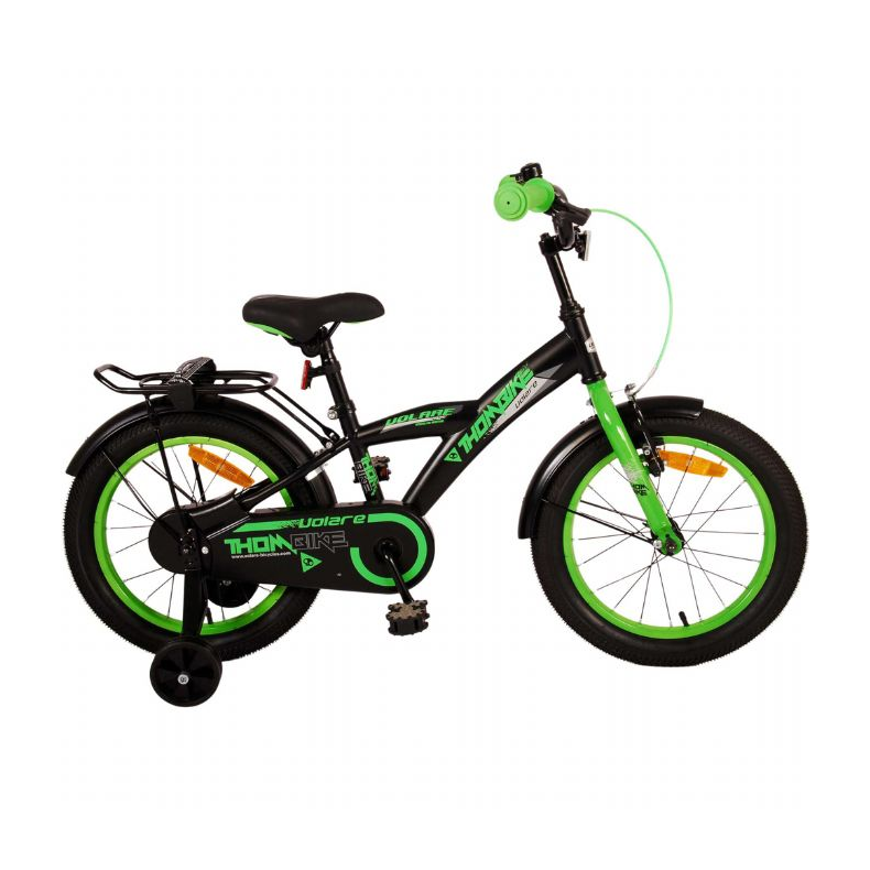 Thombike Brnecykel 16 tommer Sort