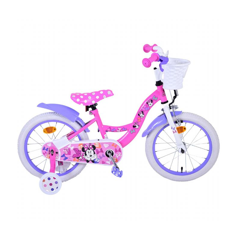 Minnie Mouse Brnecykel 16 Tommer