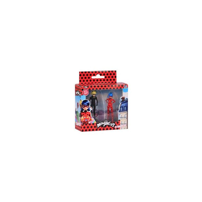 Miraculous Stampers Figurer 2 pack