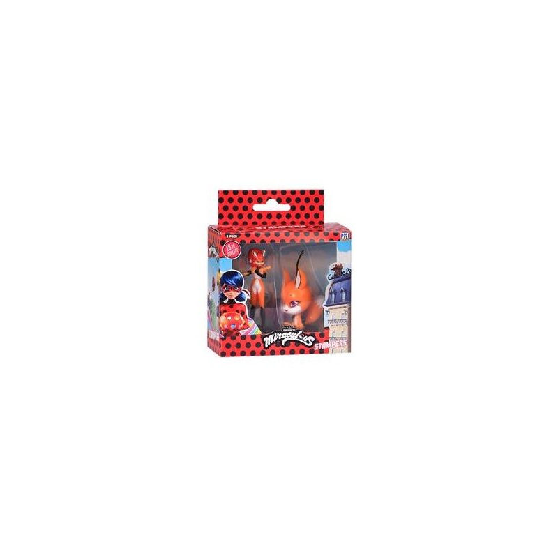 Miraculous Stampers Figurer 2 pack