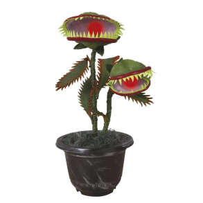 Animeret Kddende plante m. lyd og lys