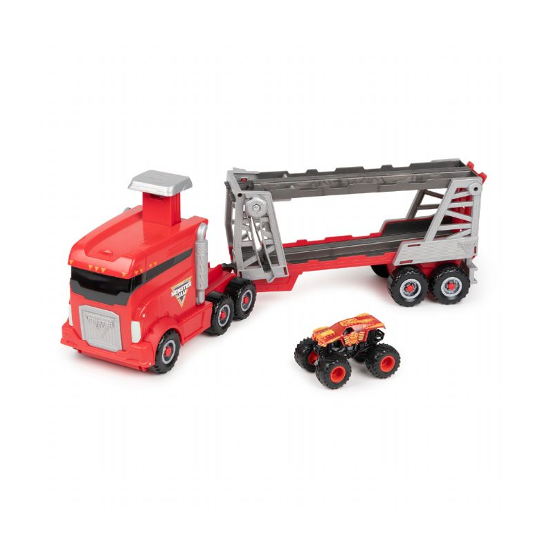 Monster Jam 2 i 1 Launch N Go Hauler