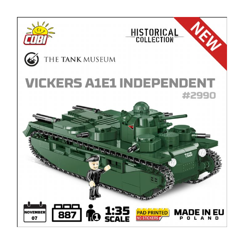 COBI Vickers A1E1 Independent Tank