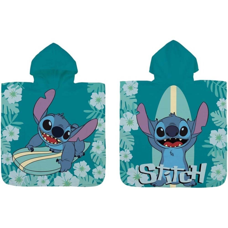 Disney Stitch Poncho 60x120cm