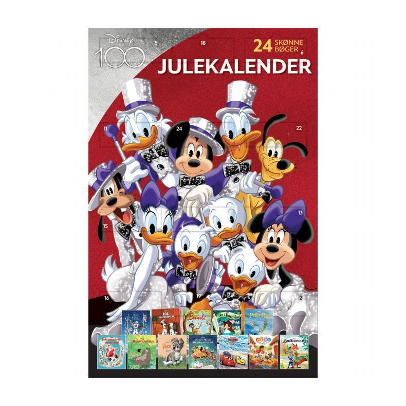 Disney Julekalender - 24 Historiebger