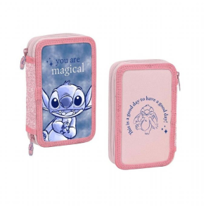 Stitch Penalhus med 2 Lynlse