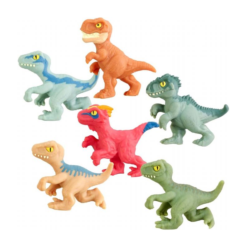 Goo Jit Zu Jurassic STRETCH Minis 6 Pack