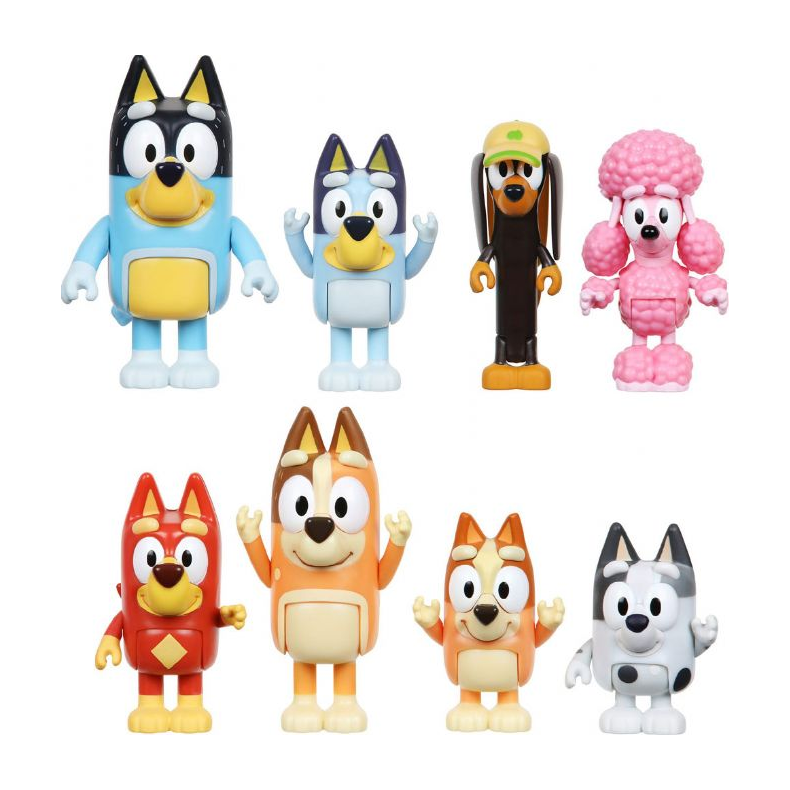 Bluey 8 Figure Multipack