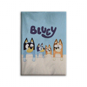 Bluey Fleece Tppe 140x100cm