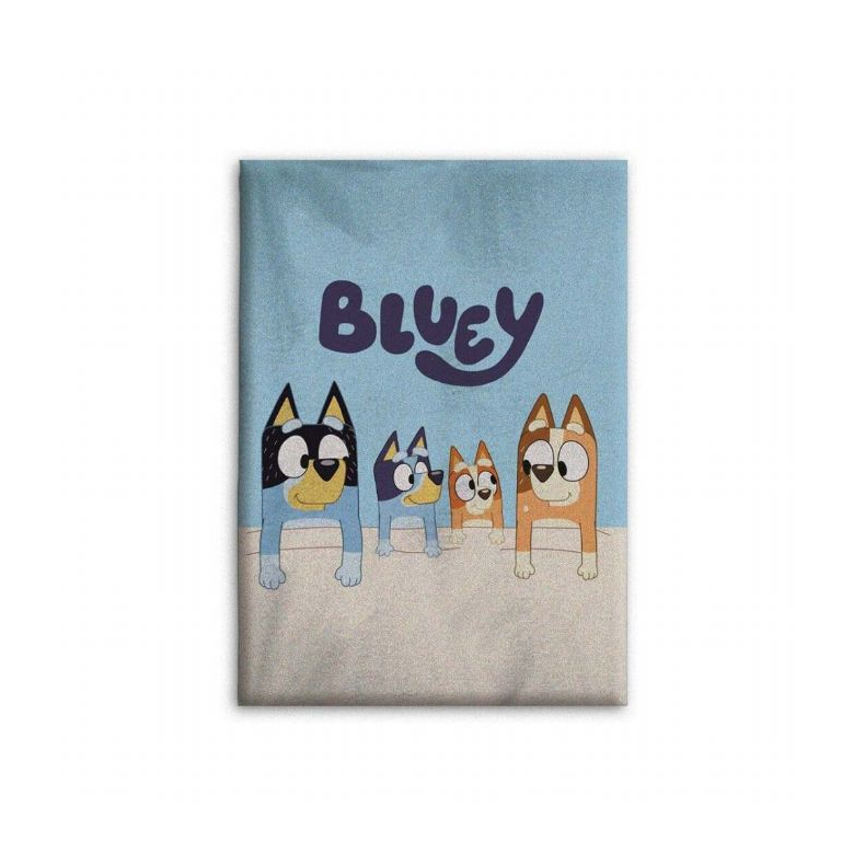 Bluey Fleece Tppe 140x100cm