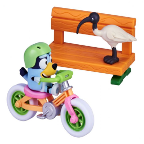 Bluey Cykel Playset