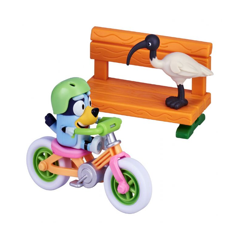 Bluey Cykel Playset