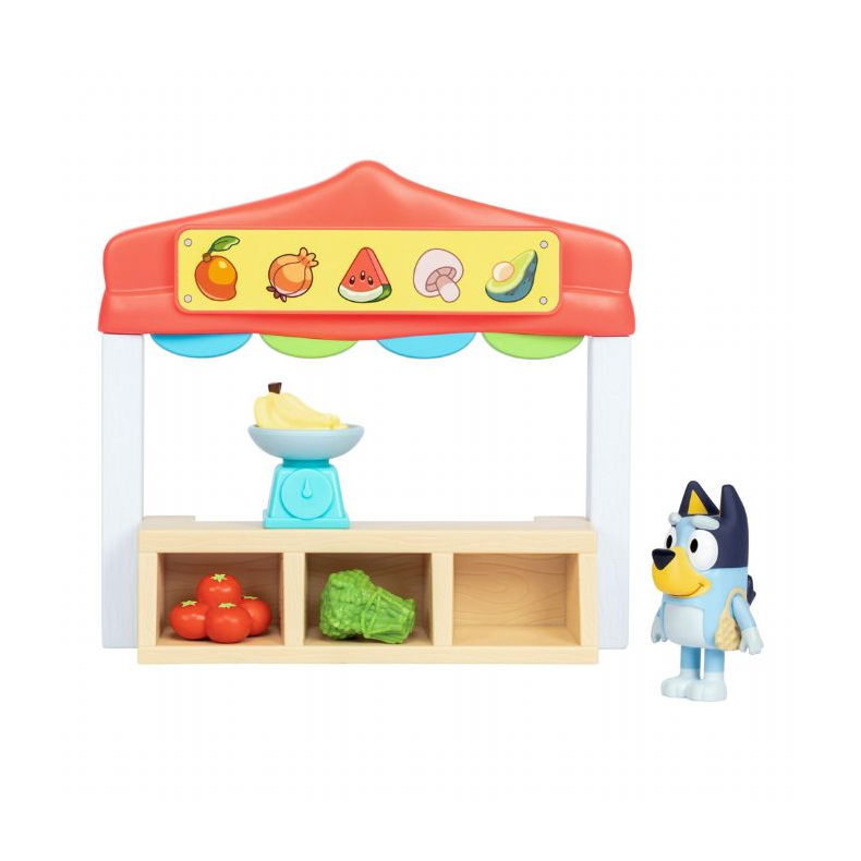 Bluey Farmers Market Playset