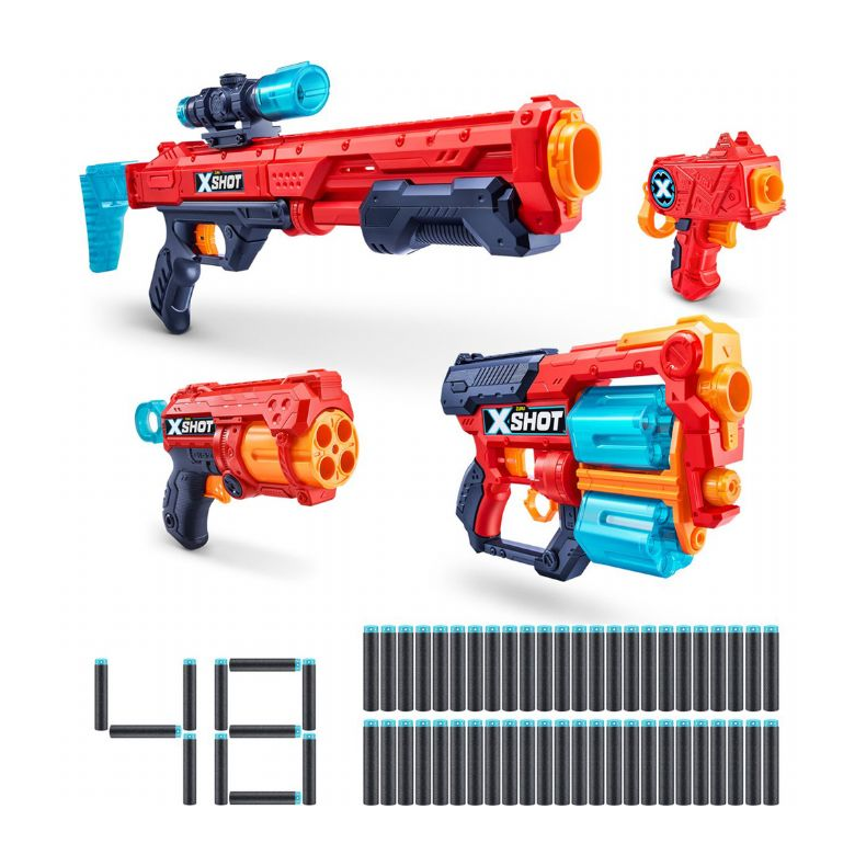 X-Shot Excel Mix Combo Pack (inkl. 48 pi