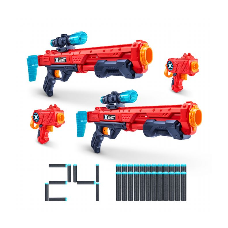 X-Shot Combo 2 Hawkeye og Micro