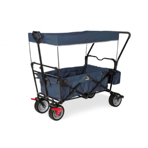 Foldbar trkvogn m. bremse, navy
