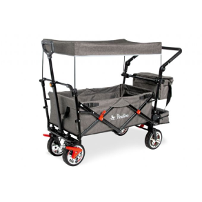 Foldbar trkvogn m. bremse og opbevaring