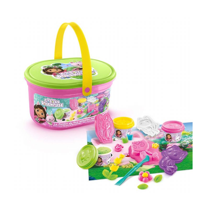 Gabbys Kitty Fairy Garden Bucket