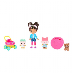 Gabbys Dollhouse Kitty Care Figurst