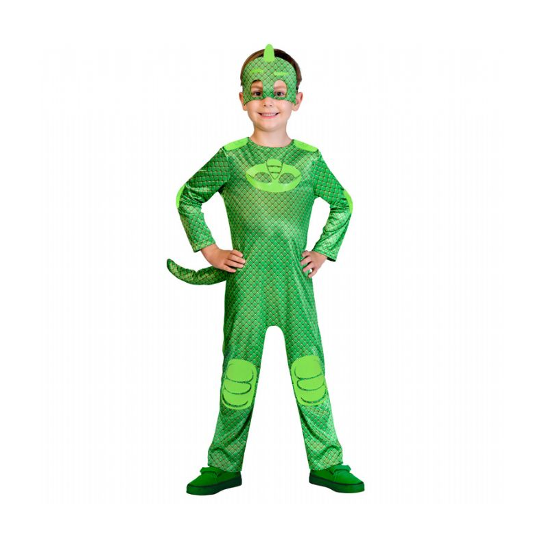 Pyjamasheltene Gekko kostume 98 cm