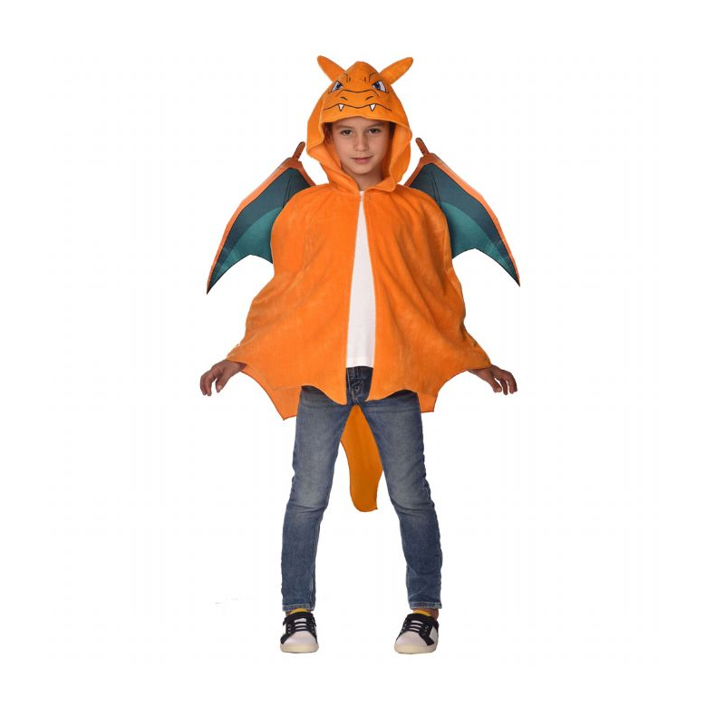 Charizard brnekostume 3-7 r