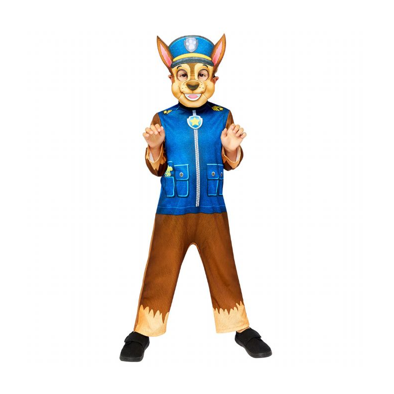 Paw Patrol Chase m. maske 104 cm