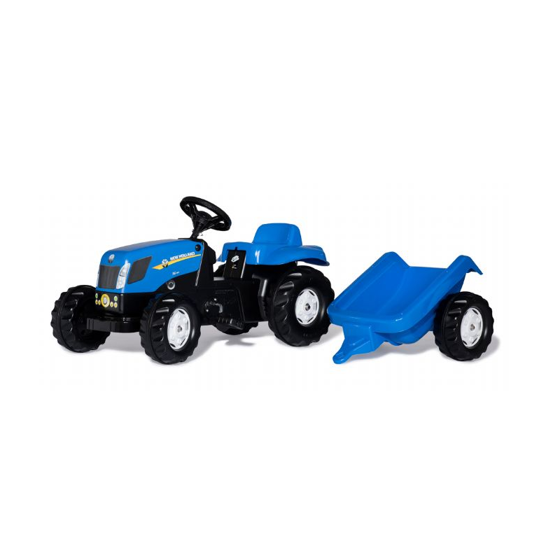 RollyKid Traktor NH T7040 med trailer