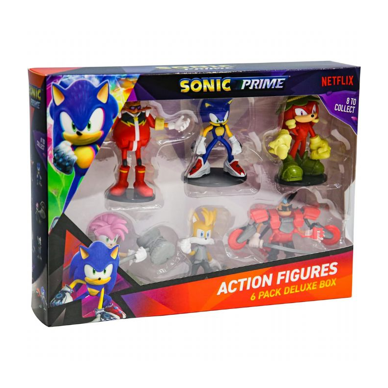 Sonic the Hedgehog Figurer 6 pack