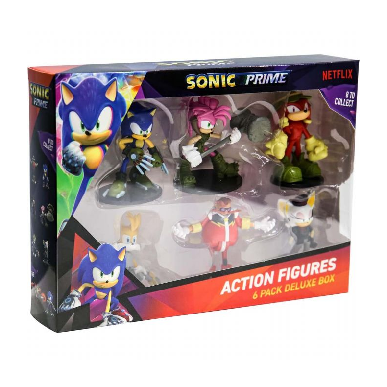 Sonic the Hedgehog Figurer 6 pack